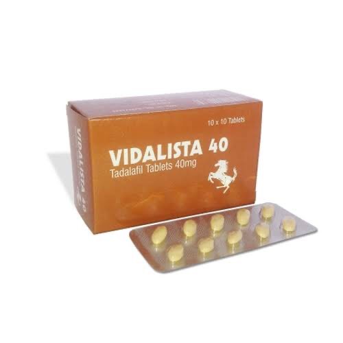 Buy Vidalista 40mg Tablets Online - Affordable Solution for Erectile Dysfunction