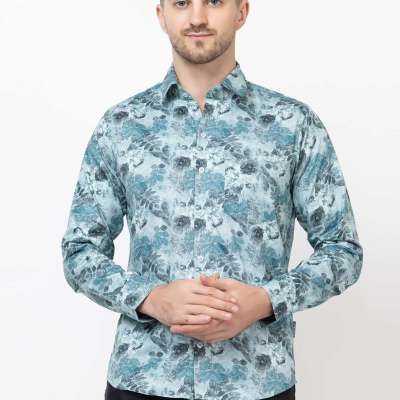 Buy Blue Printed Casual Shirt For Men Online In India - ExperianceClothing Profile Picture