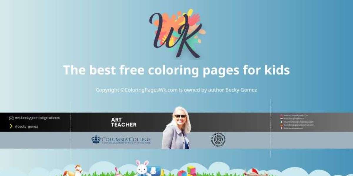 ColoringPagesWK: Connecting Young Artists Globally