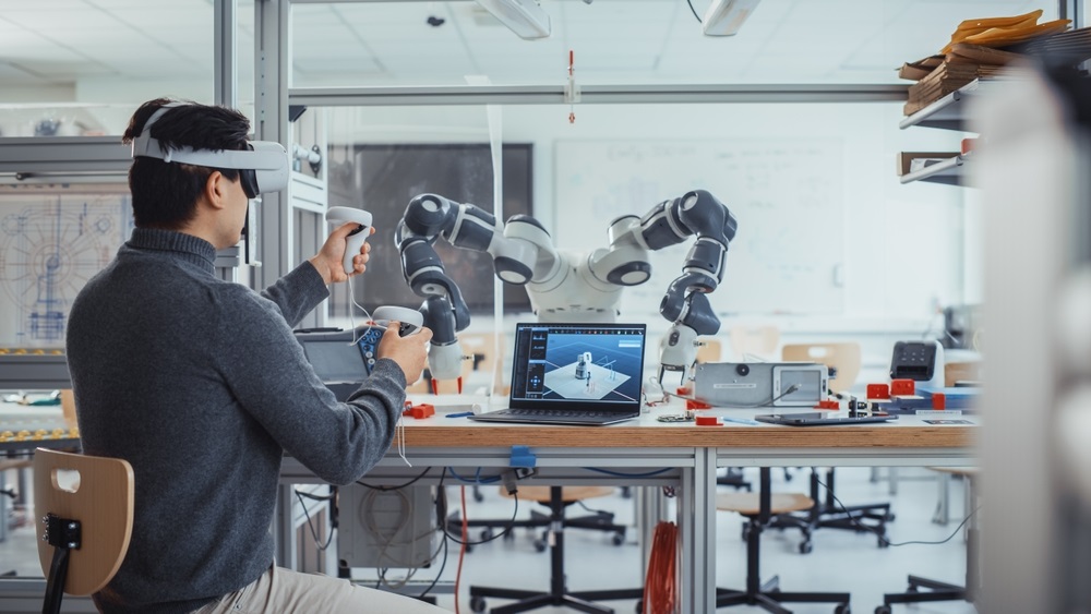 Virtual reality for Robotics Engineering Education