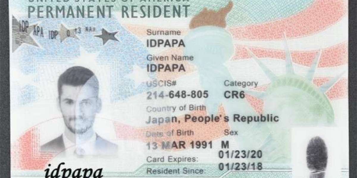 Permanent Residency Perfected: Best Scannable Green Card from IDPAPA