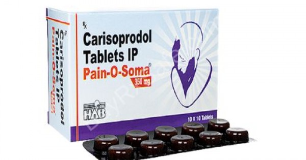 Buy Pain O Soma 350mg Tablet To Treat Muscle Pain