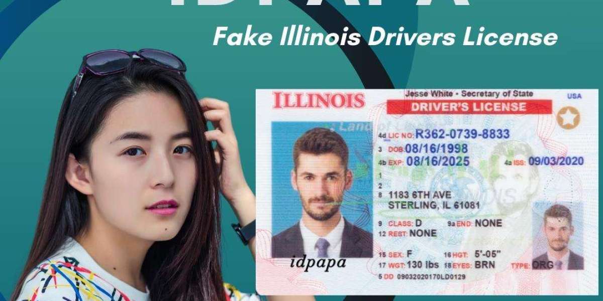 Hit the Road with Confidence: Purchase the Best Fake Illinois Driver's License from IDPAPA!
