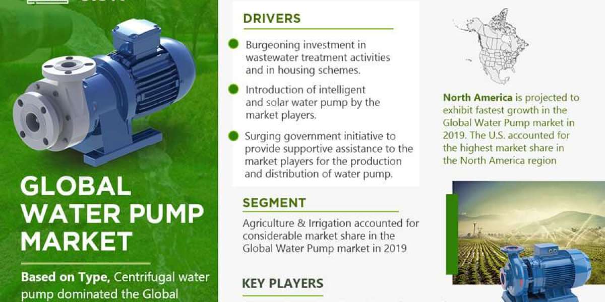 A Comprehensive Guide to the Water Pumps Market: Definition, Trends, and Opportunities 2021-26