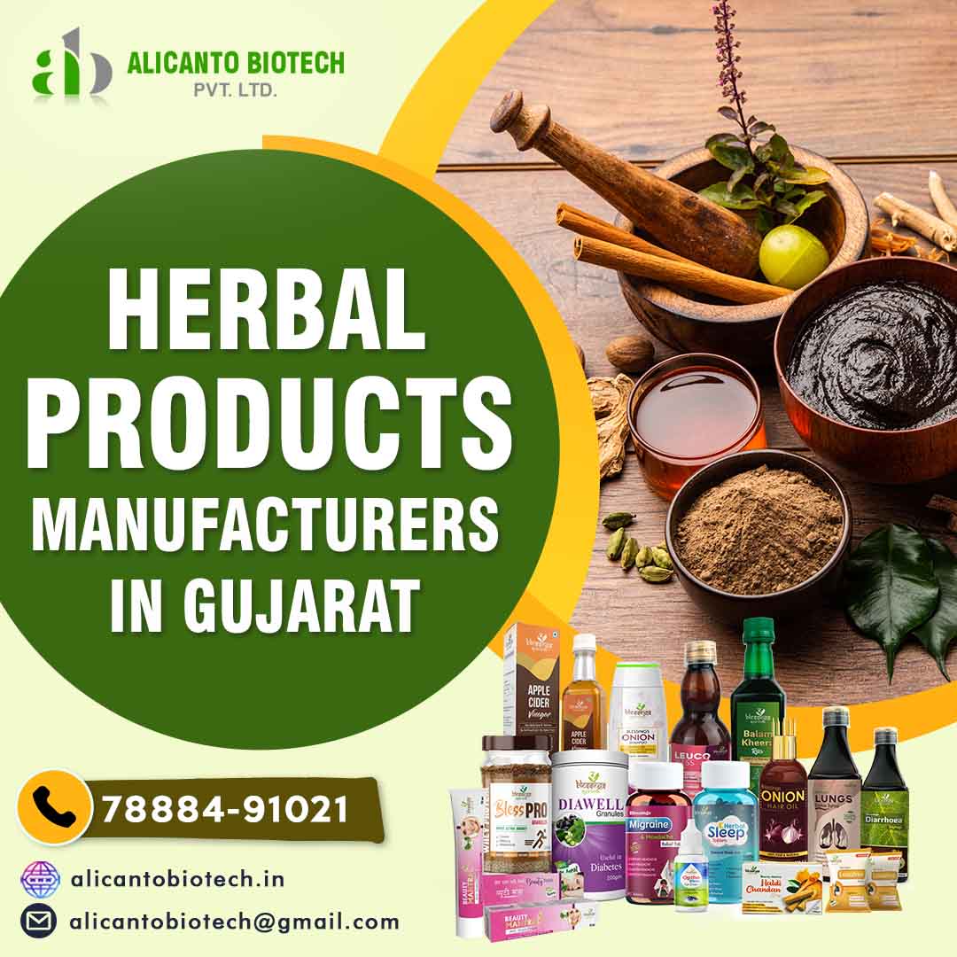 Herbal Products Manufacturers in Gujarat - Alicanto Biotech