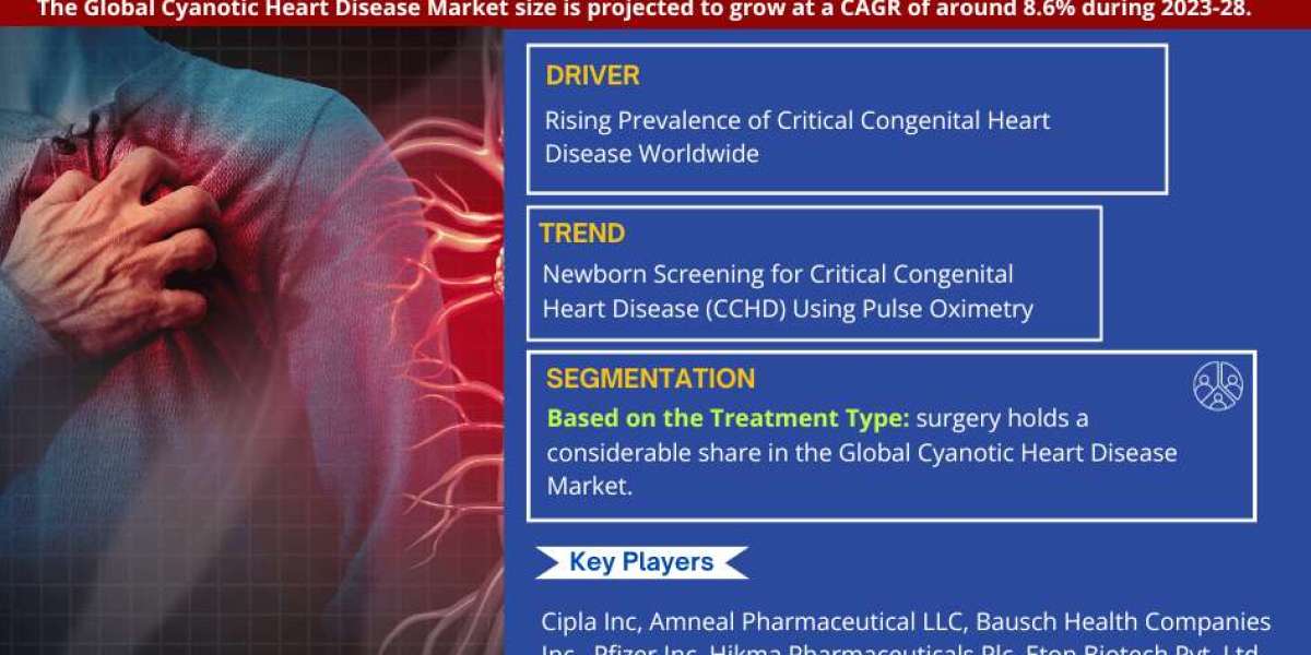 Cyanotic Heart Disease Market Business Strategies and Massive Demand by 2028 Market Share | Revenue and Forecast