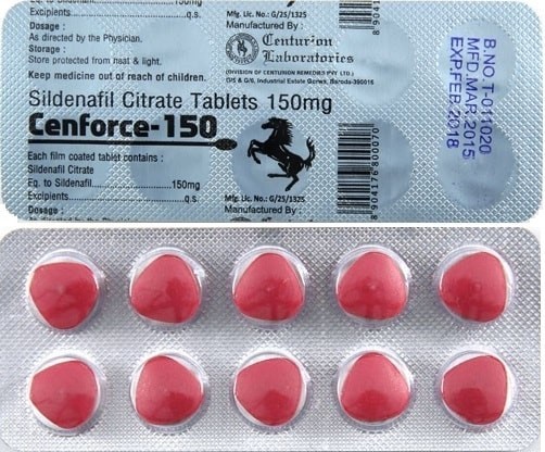 CENFORCE 150 MG Tablet (Sildenafil Citrate) buy online in USA