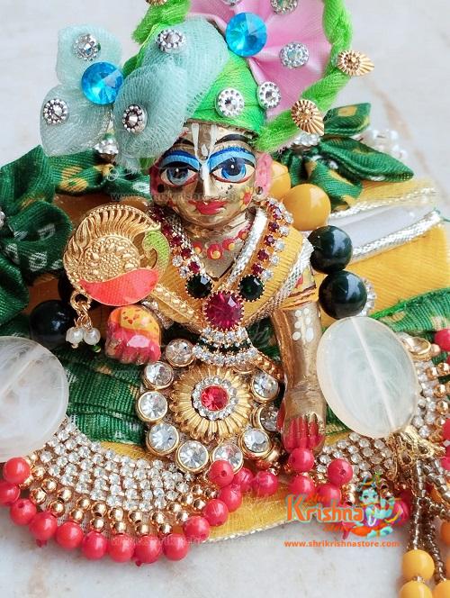 4 No Laddu Gopal Complete Singhar With All Dress