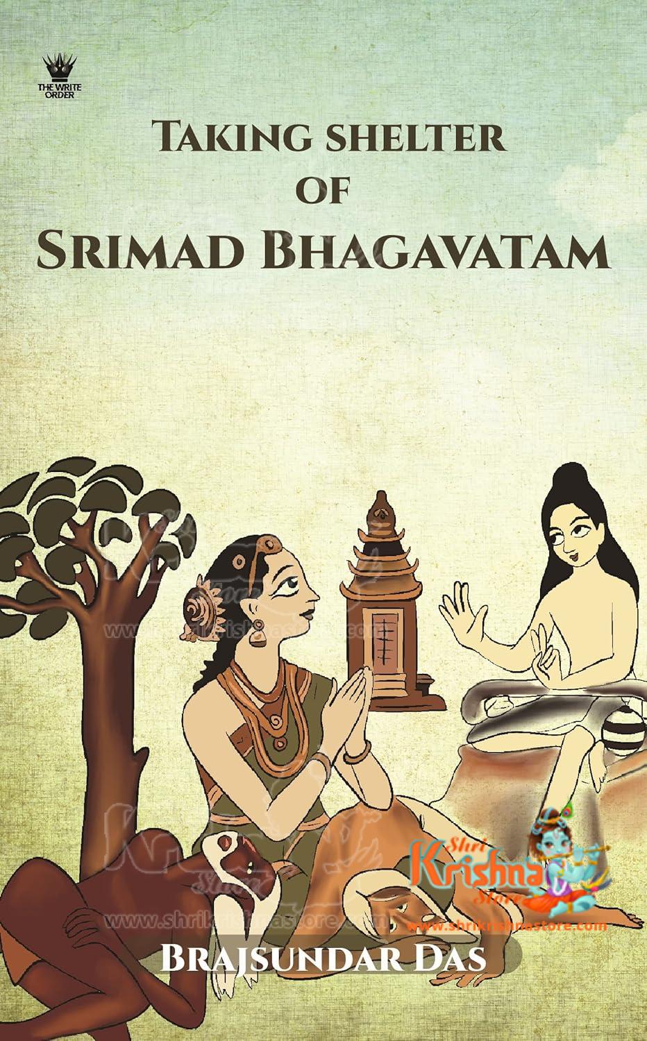 Taking Shelter of Srimad Bhagavatam Book | shrikrishnastore.com