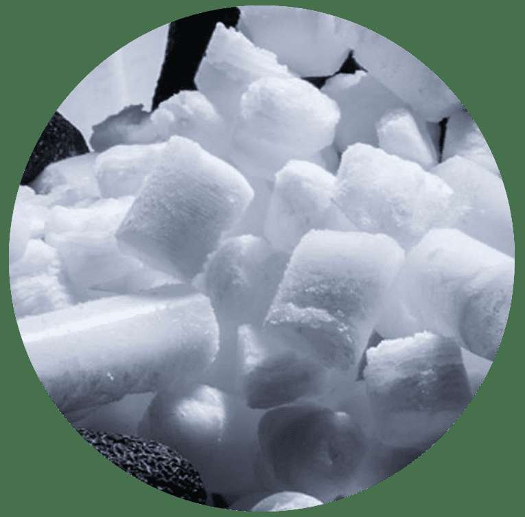 Top Dry ice