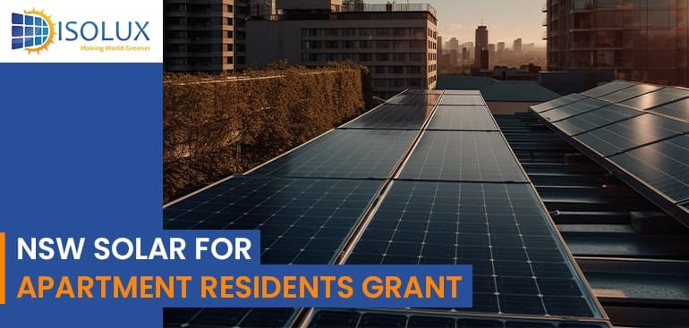 NSW Solar for Apartment Residents Grant