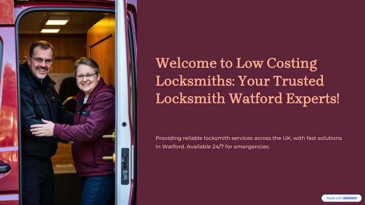 PPT - Trusted & Affordable Locksmith Services in Watford PowerPoint Presentation - ID:14153970