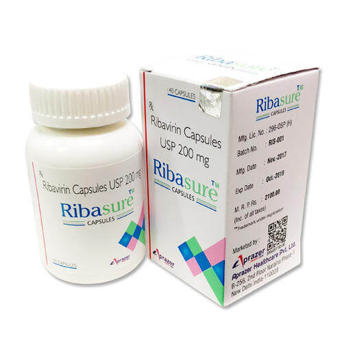 Know Ribavirin price | Buy Ribasure