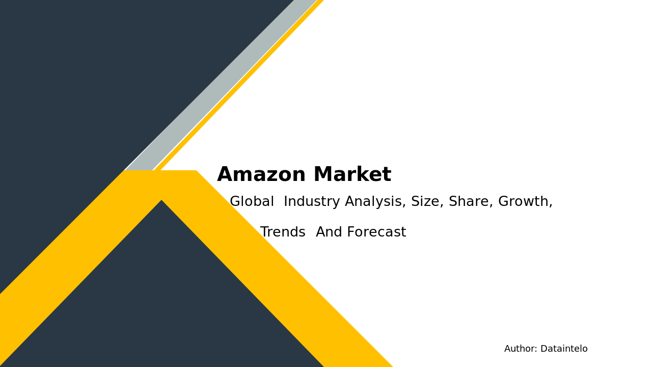 Amazon Market Report | Global Forecast From 2025 To 2033