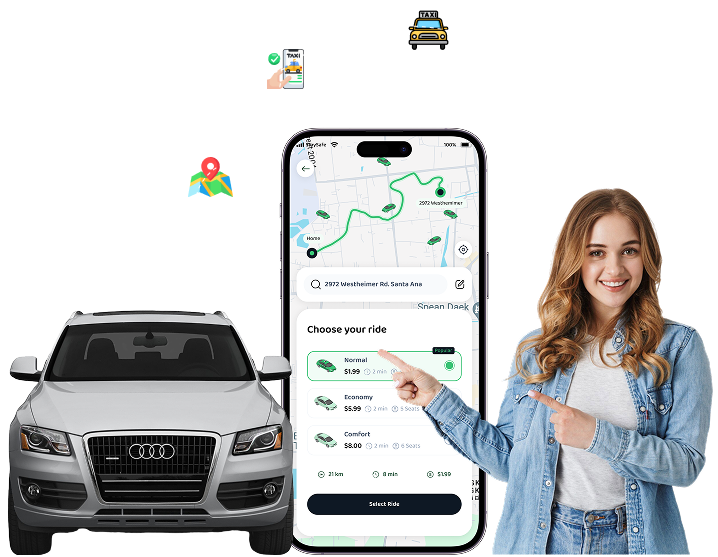Taxi Mobile Application Development
