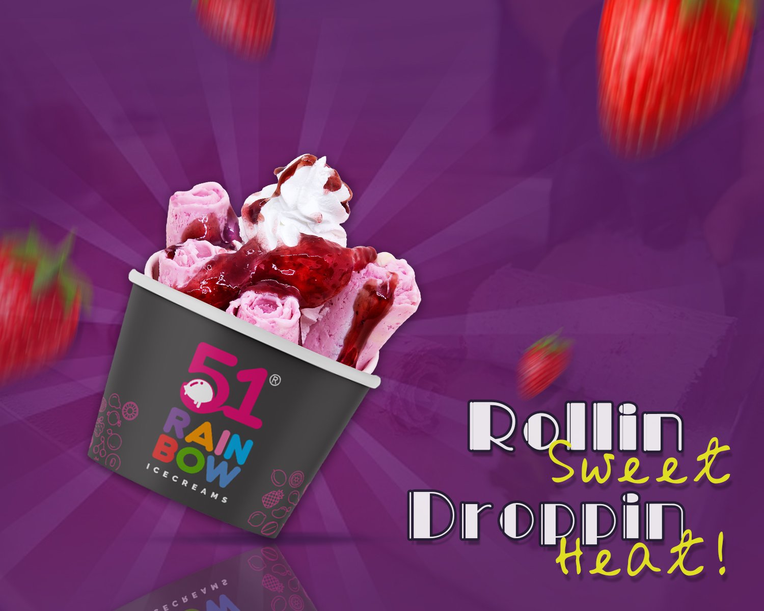 51 Rainbow Ice Cream Rolls: A Vibrant Delight for Your Taste Buds! - 51 Rainbow Icecream