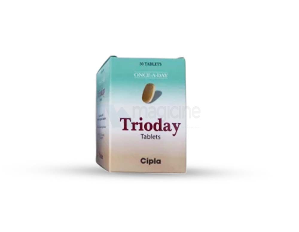Buy Trioday Tablet Online: Price, Uses, Substitute & Side effect | Magicine Pharma