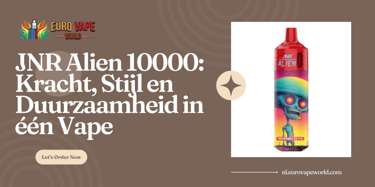 JNR Alien 10000: Kracht, Stijl en Duurzaamheid in één Vape