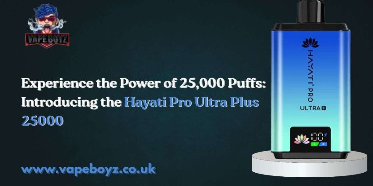 Experience the Power of 25,000 Puffs: Introducing the Hayati Pro Ultra Plus 25000