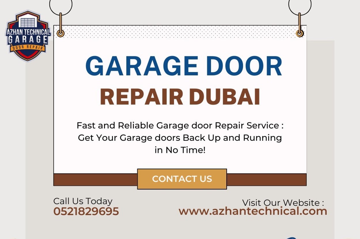 Garage Door Repair Dubai: We Are Your Reliable Partner