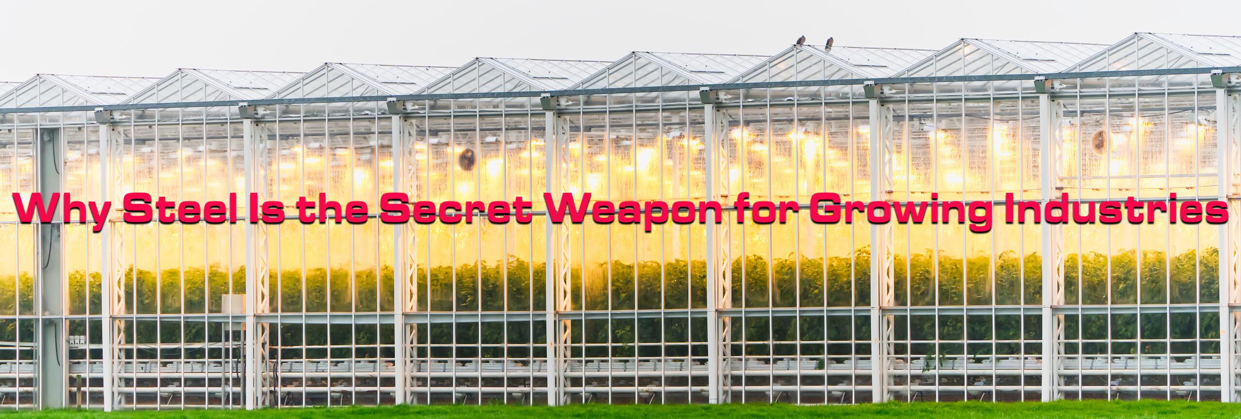 Why Steel Is the Secret Weapon for Growing Industries