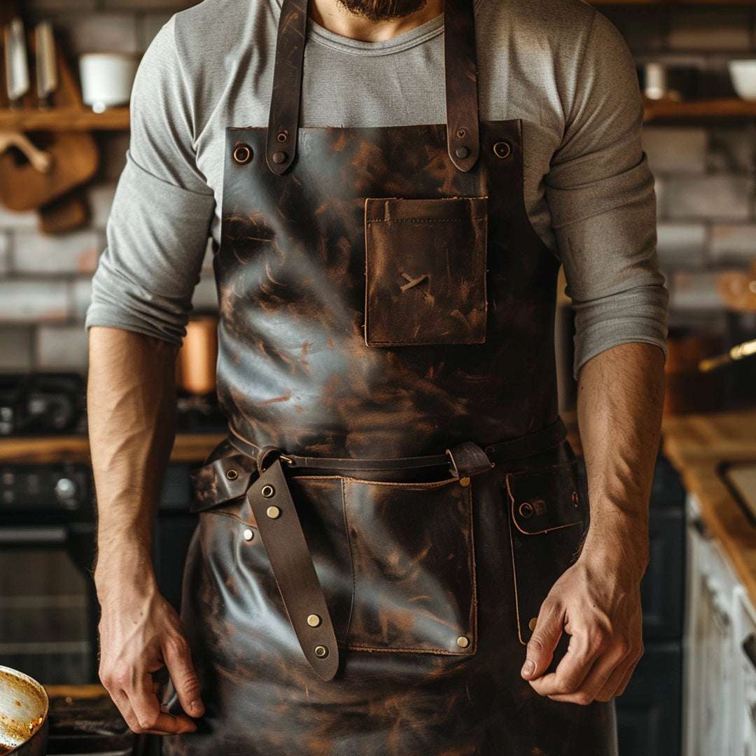 mens cooking apron