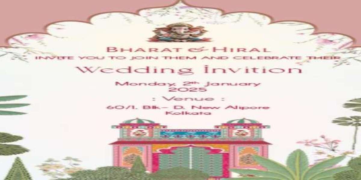 Wedding Card Design – Making Your First Impression Unforgettable
