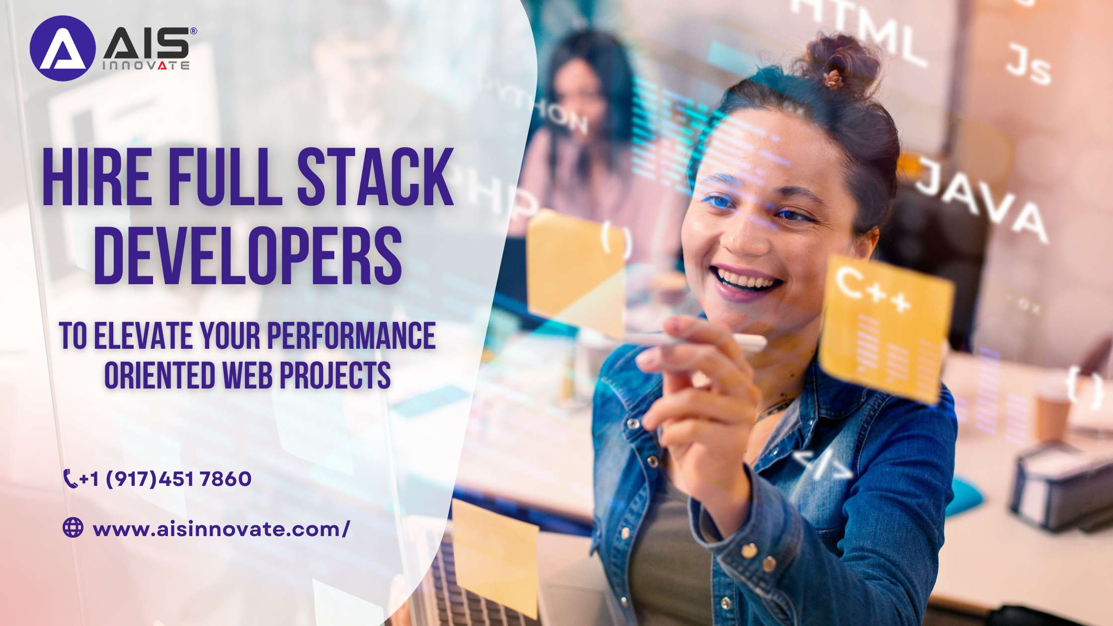 Build powerful, scalable, and high-performance web applications with expert full stack developers tailored to your business needs.