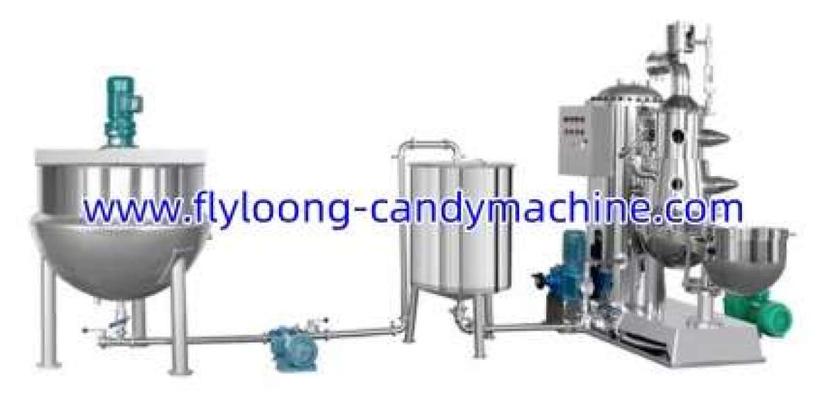 Automatic Candy Cane Line Streamlining Sweet Production