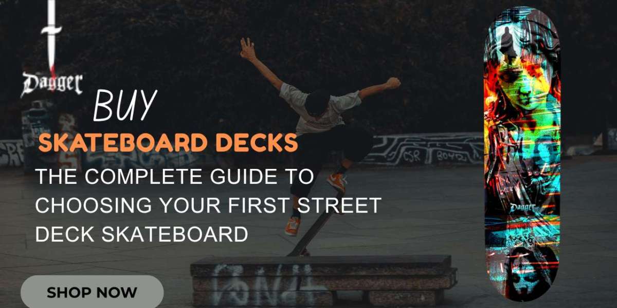 Street Deck Skateboard by Dagger Skateboards