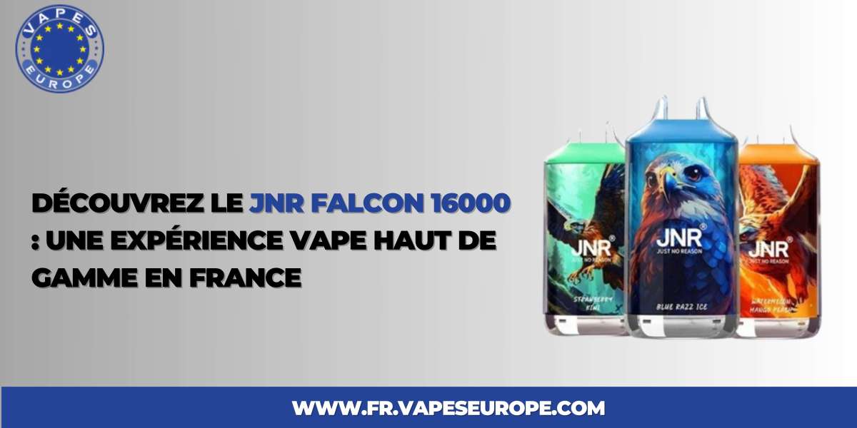 Découvrez le Jnr Falcon 16000 : Une Expérience Vape Haut de Gamme en France