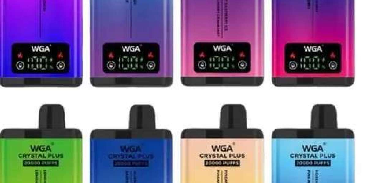 WGA Crystal Plus 20000 Puffs Vape Box of 10