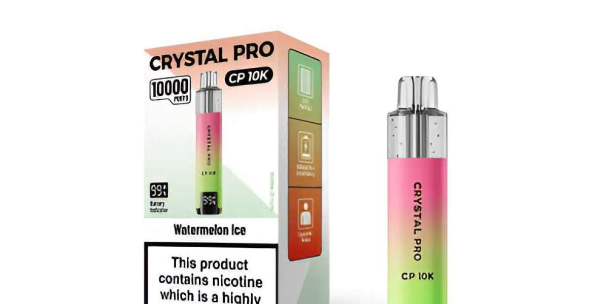 Crystal Pro 10000 (CP1OK) Box of 5 Vapes, 10,000 Puffs Each