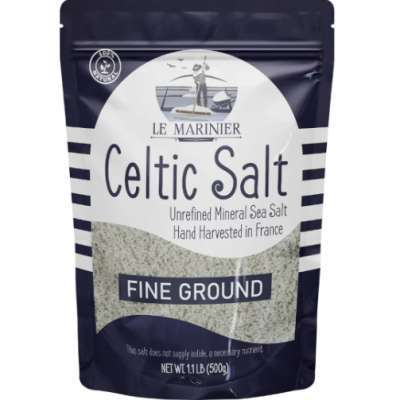 Le Marinier Fine Ground Celtic Salt – Natural French Sea Salt, 1.1lb Profile Picture