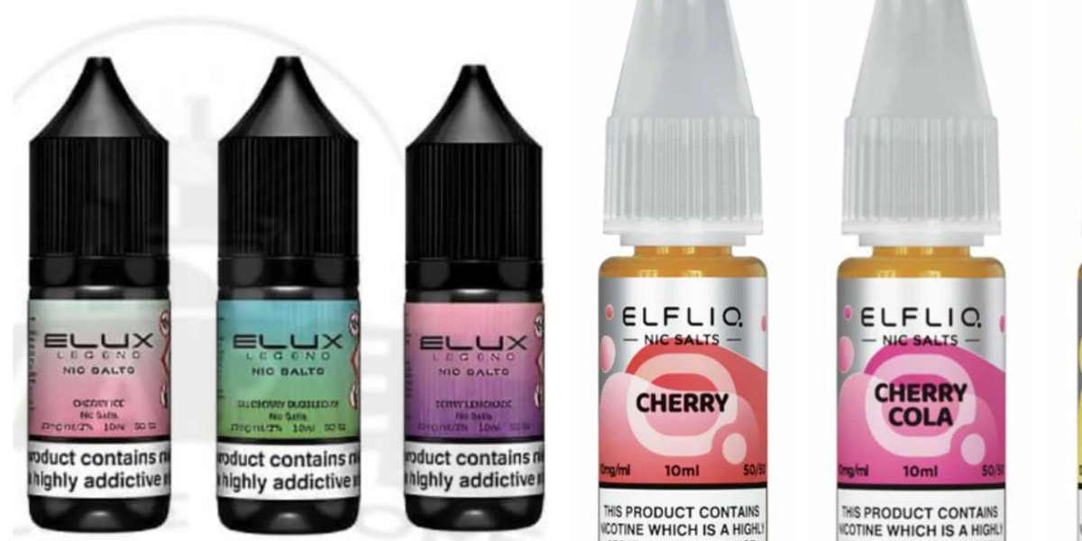 Explore Smooth Vaping with Elfliq Nic Salt and Elux Legend Nic Salt from Vape Online Store