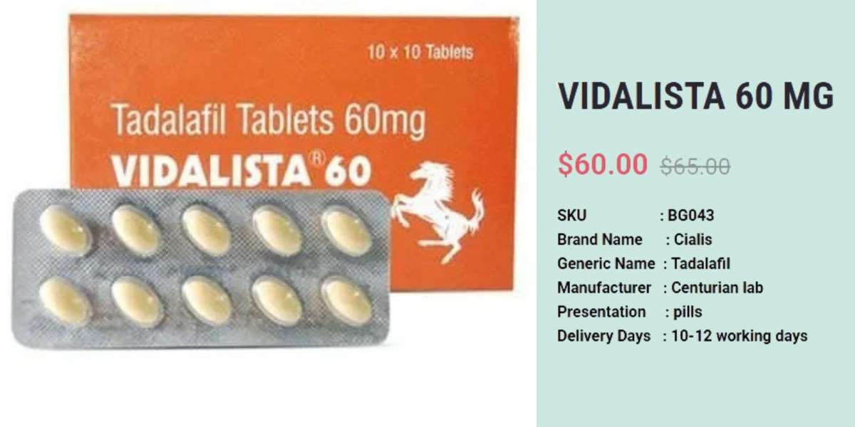 Vidalista 60 mg | Trusted Tablet for Health Support