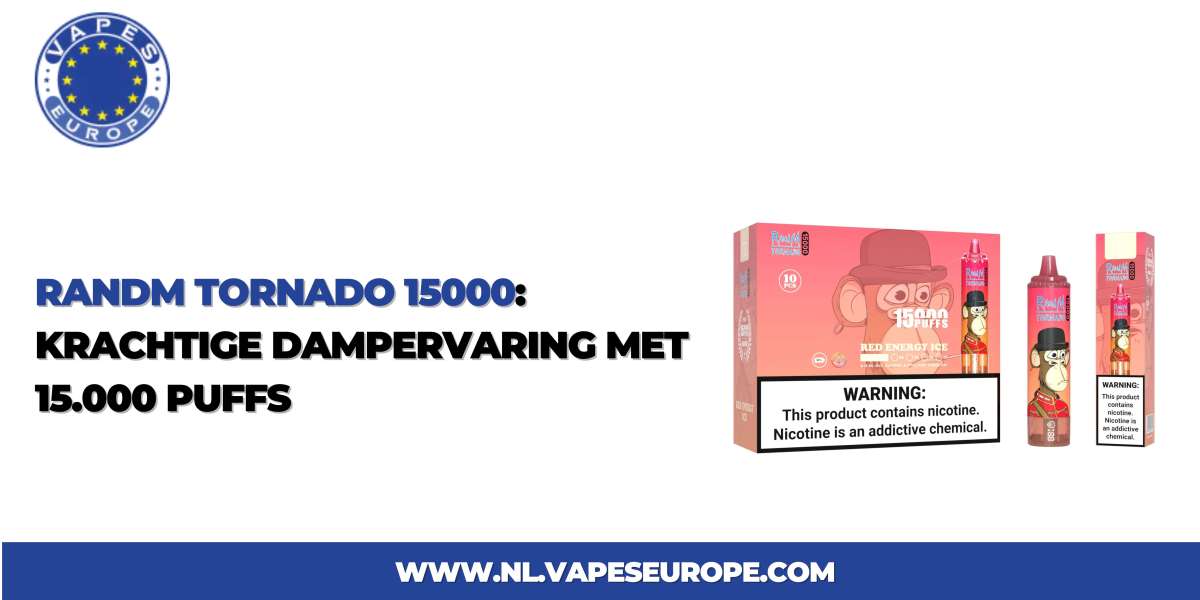 RandM Tornado 15000: Krachtige Dampervaring Met 15.000 Puffs