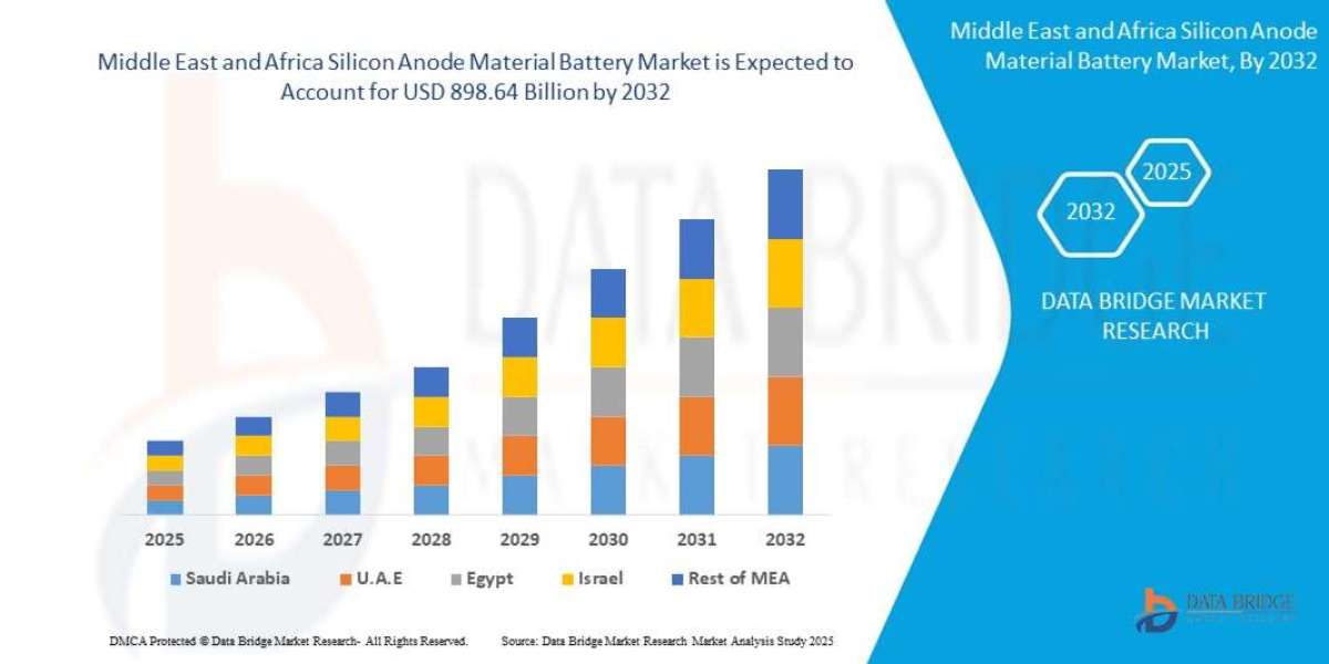 Middle East and Africa Silicon Anode Material Battery Market Business Shares and Outlook 2032