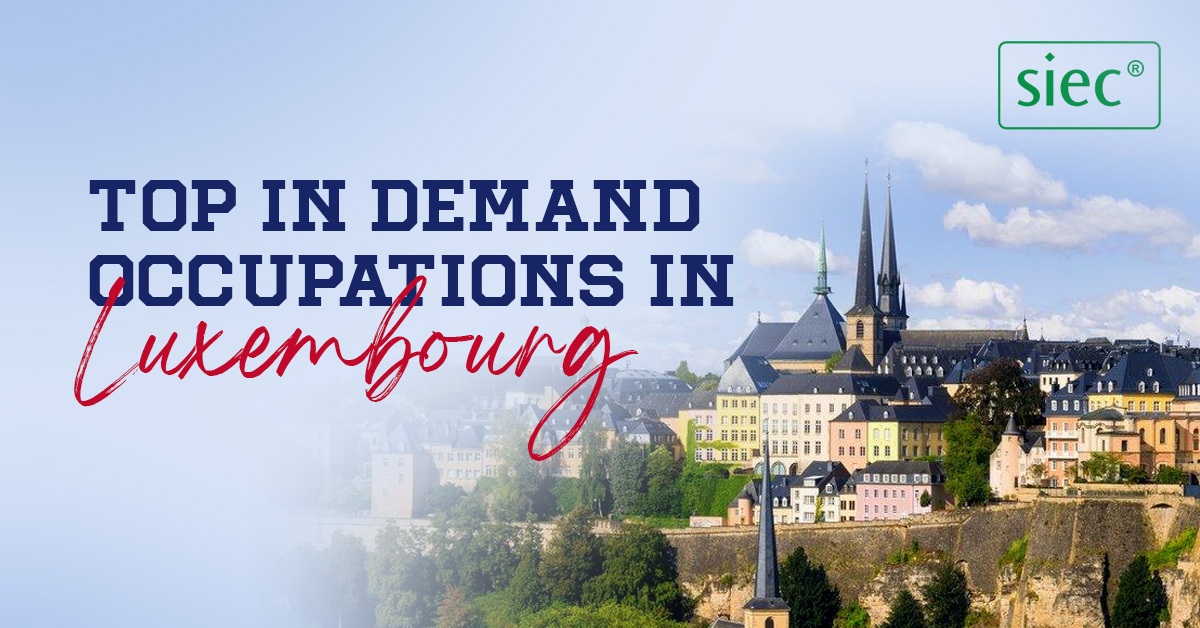 Top in demand Occupations in Luxembourg