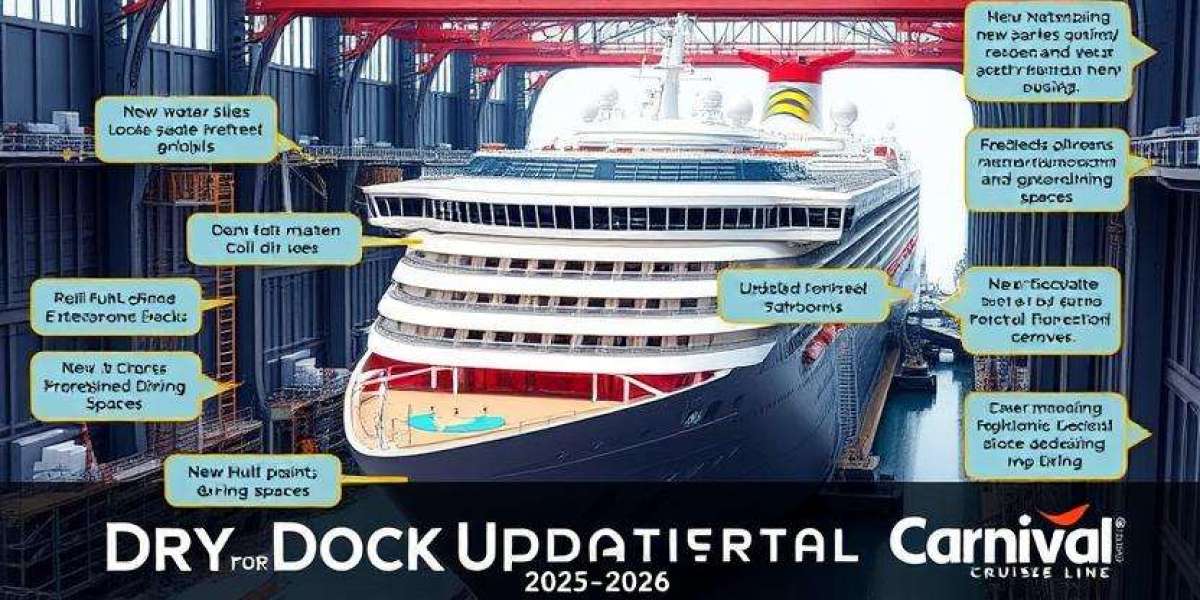 Carnival & Royal Caribbean Dry Dock Schedules 2025-2027