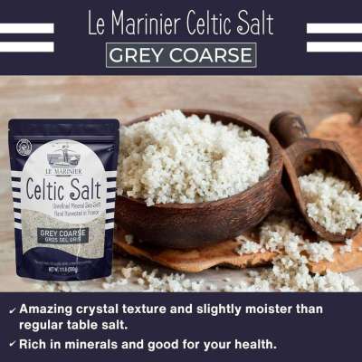 Buy Le Marinier Celtic Salt Grey Coarse, 1.1lb | Le Marinier Celtic Salt Profile Picture