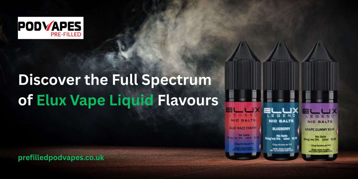 Discover the Full Spectrum of Elux Vape Liquid Flavours