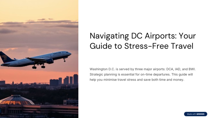 PPT - Airport Transportation in Washington DC for Stress-Free Travel PowerPoint Presentation - ID:14366207