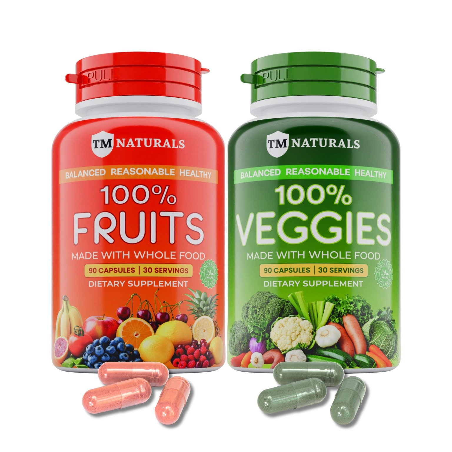 Fruit and Veggie Supplements - The TM Naturals