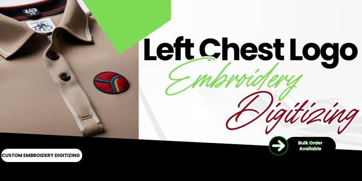 Boost Branding with 7 Left Chest Logo Digitizing