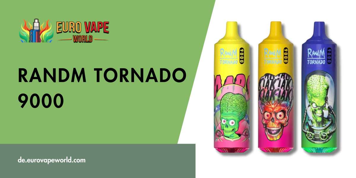 RandM Tornado 9000 – Die Zukunft des Dampfens in einem Gerät