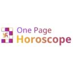 One Page Horoscope