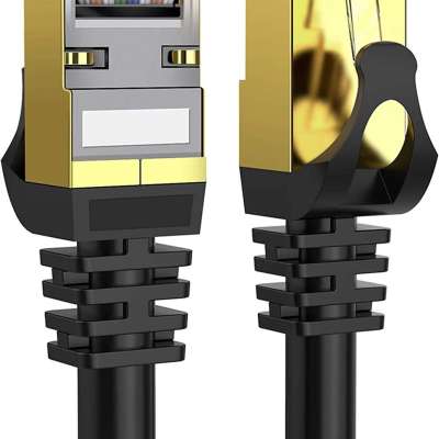 FEDUS Cat8 Ethernet Cable Braided lan cable Heavy Duty 5g ready 40Gbps High-Speed Double Shielded in Profile Picture
