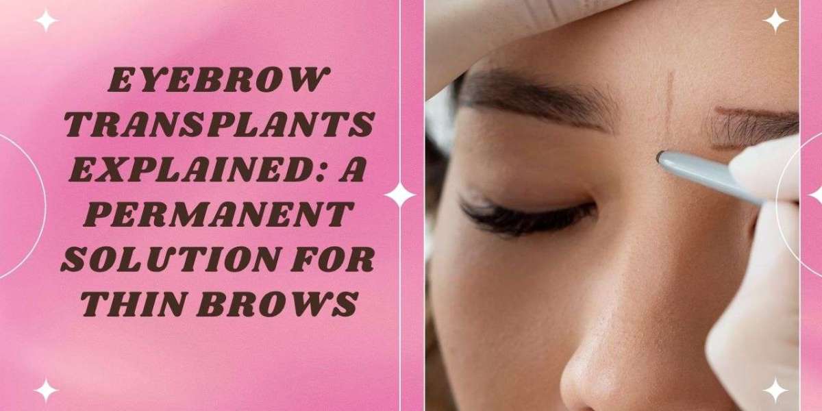 Eyebrow Transplants Explained: A Permanent Solution for Thin Brows