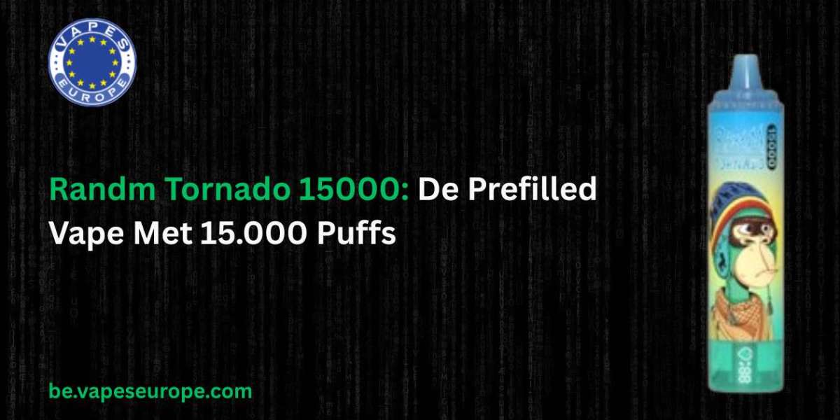 Randm Tornado 15000: De Prefilled Vape Met 15000 Puffs